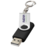 Clé USB personnalisable rotative avec porte-clés Clé USB personnalisable rotative avec porte-clés