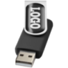 Clé USB personnalisée rotative avec doming Clé USB personnalisée rotative avec doming
