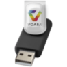 Clé USB personnalisée rotative avec doming Clé USB personnalisée rotative avec doming