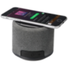 Enceinte personnalisée Bluetooth® à charge sans fil Fiber Enceinte personnalisée Bluetooth® à charge sans fil Fiber