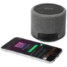 Enceinte personnalisée Bluetooth® à charge sans fil Fiber Enceinte personnalisée Bluetooth® à charge sans fil Fiber