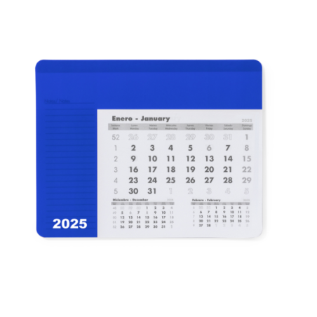 Tapis de souris publicitaire et calendrier 2024 Rendux