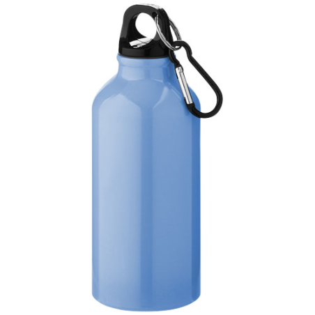 Gourde personnalisée avec mousqueton Oregon 400ml