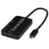Adaptateur personnalisable multimédia Type-C en aluminium ADAPT (USB-A / Type-C / HDMI) - Tekiō Adaptateur personnalisable multimédia Type-C en aluminium ADAPT (USB-A / Type-C / HDMI) - Tekiō