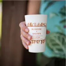 Verre plastique personnalisé